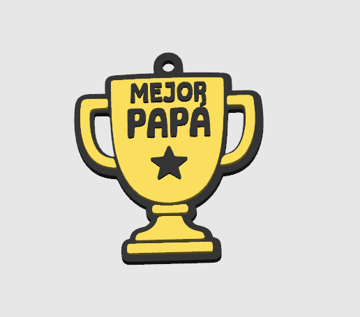 Llavero mejor Papá
