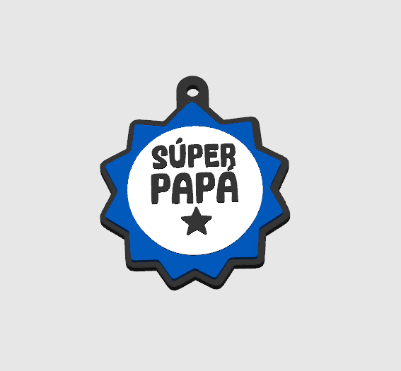 Llavero Super Papá
