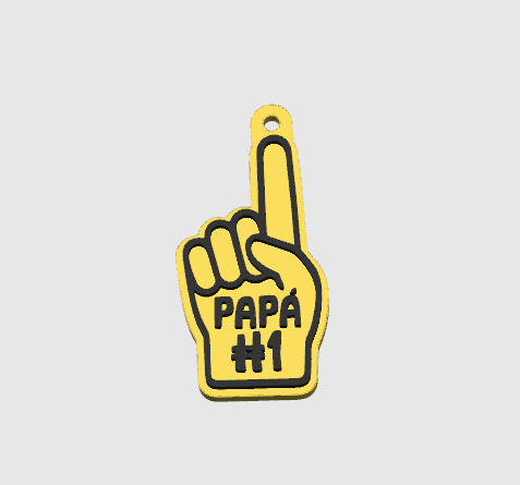 Llavero Papá # 1