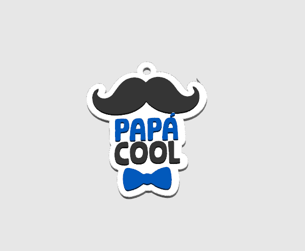 Llavero Papá Cool