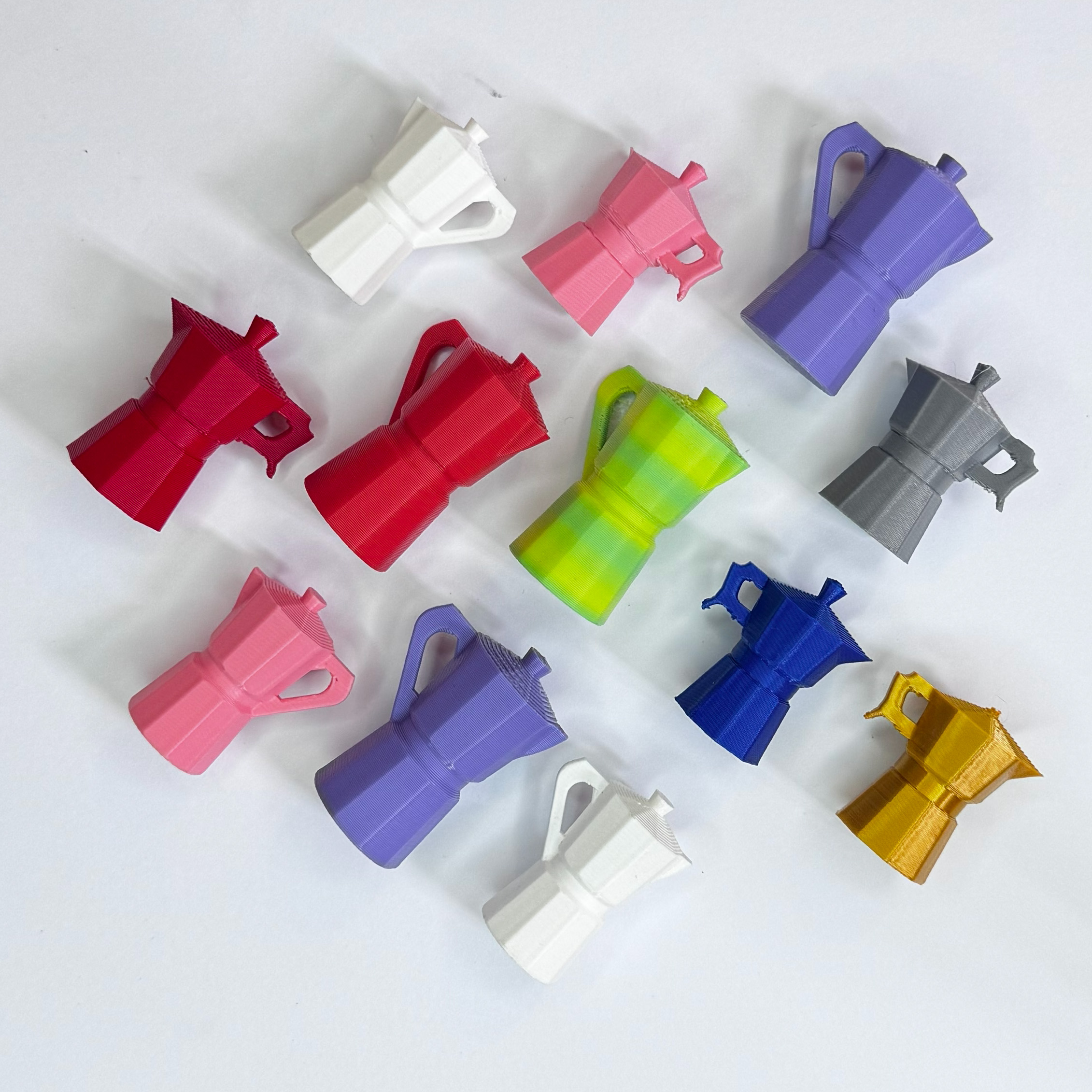 Llavero en forma de greca