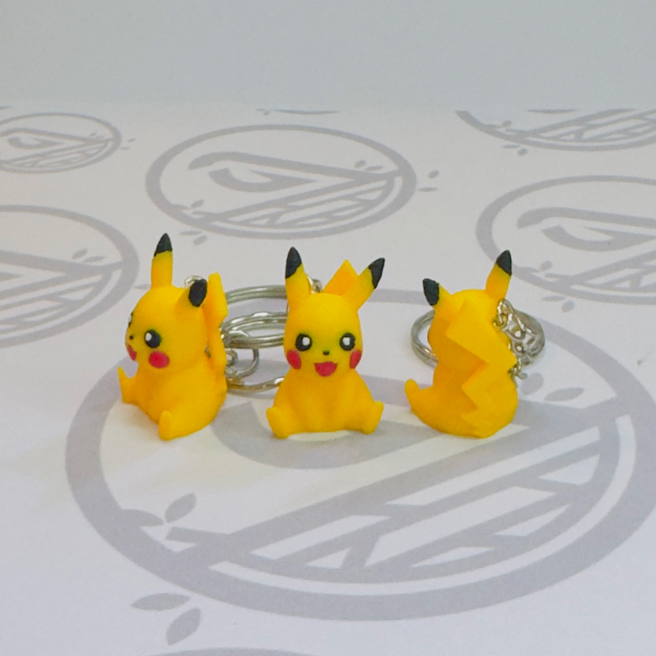 Llavero pikachu chibi