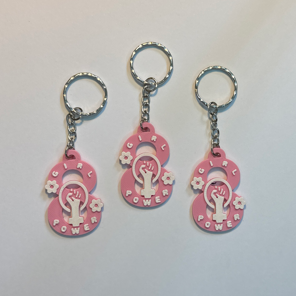 Llavero dia de la mujer