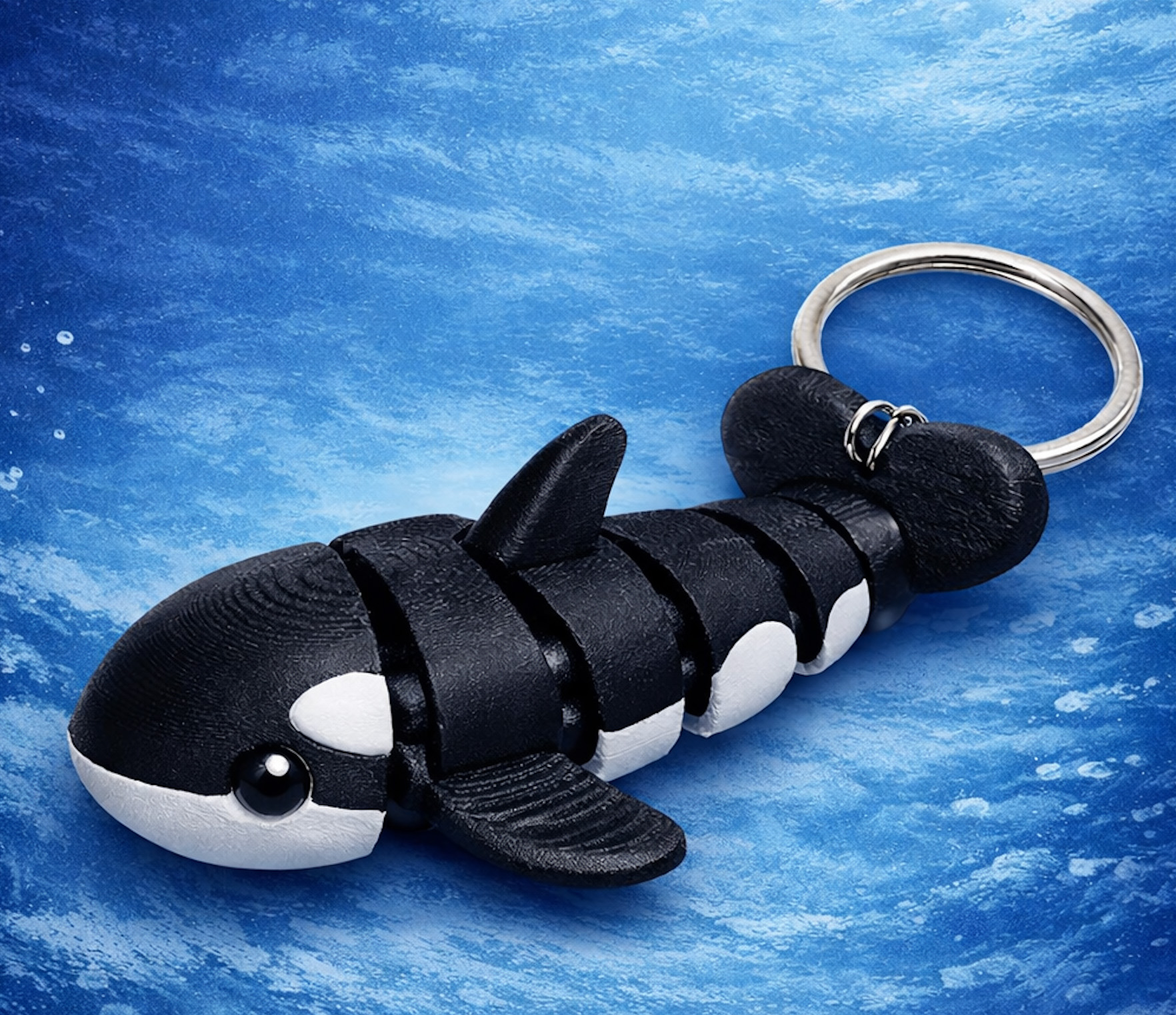 Llavero Orca Flexible